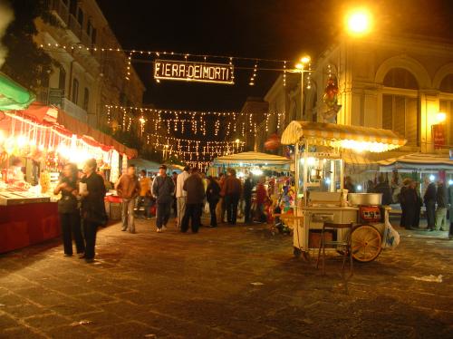 A fair of the dead in Catania