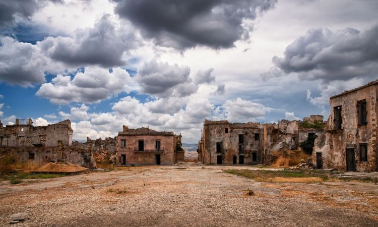 Poggioreale, oneof Sicily's ghost towns