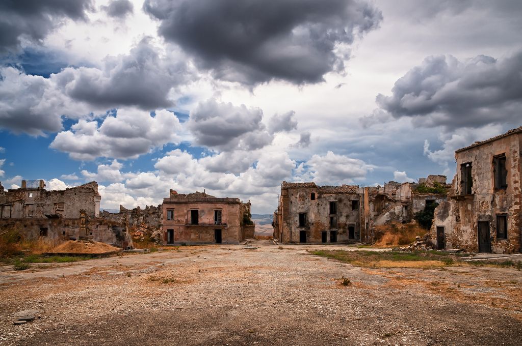 Poggioreale, oneof Sicily's ghost towns